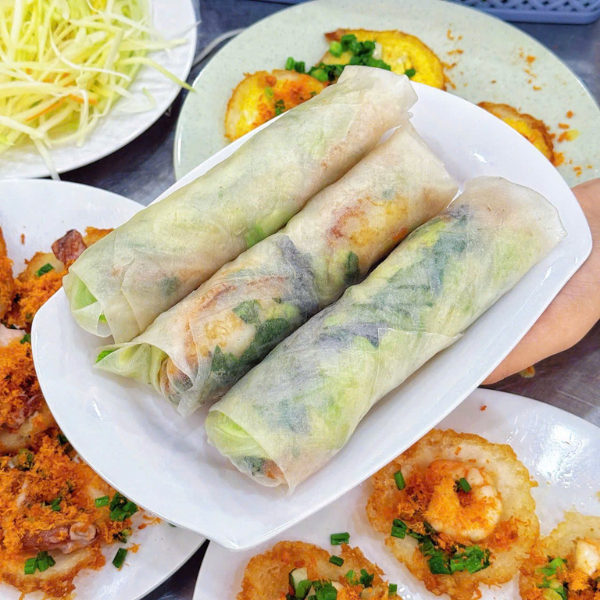 CUỐN KHỌT TÔM, MỰC